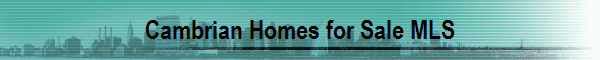 Cambrian Homes for Sale MLS